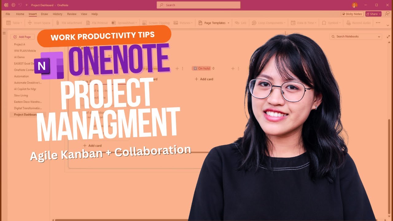 OneNote для управления проектами: Agile Kanban и совместный рабочий процесс