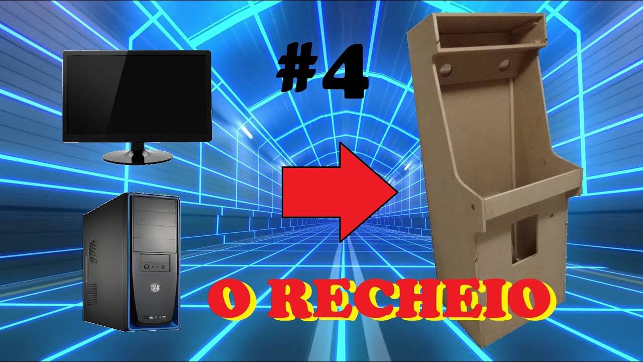 CONSTRUÇÃO DE UM FLIPERAMA MULTIJOGOS - PARTE 4/5 - CPU E VIDEO