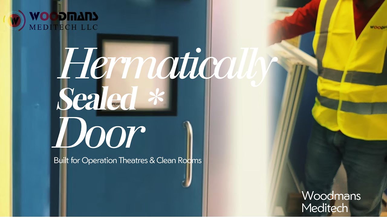 Inside a Hermetically Sealed Door Manufacturing Unit | Medical Door Engineering | Woodmans Meditech