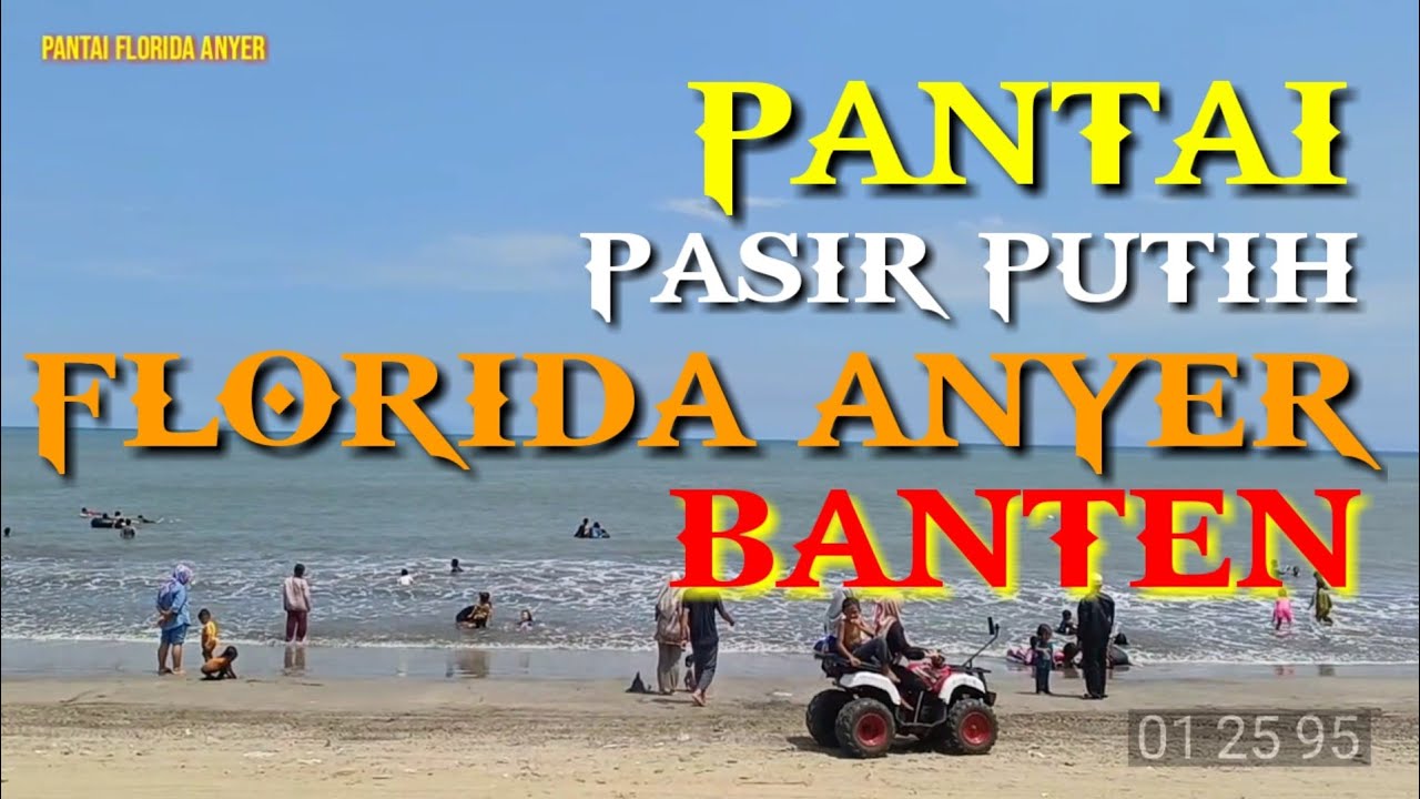 Menikmati Indahnya Panorama Pantai FLORIDA ANYER DI BANTEN | LIBUR LEBARAN 2025