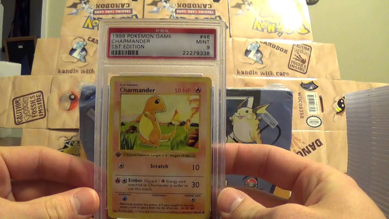 PSA RETURN: 1st Edition Base Commons and Fossil Holos