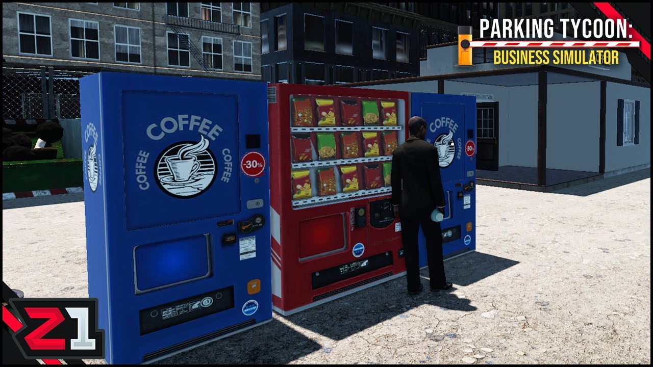 MORE VENDING MACHINES, MORE MONEY! Parking Tycoon [E3]