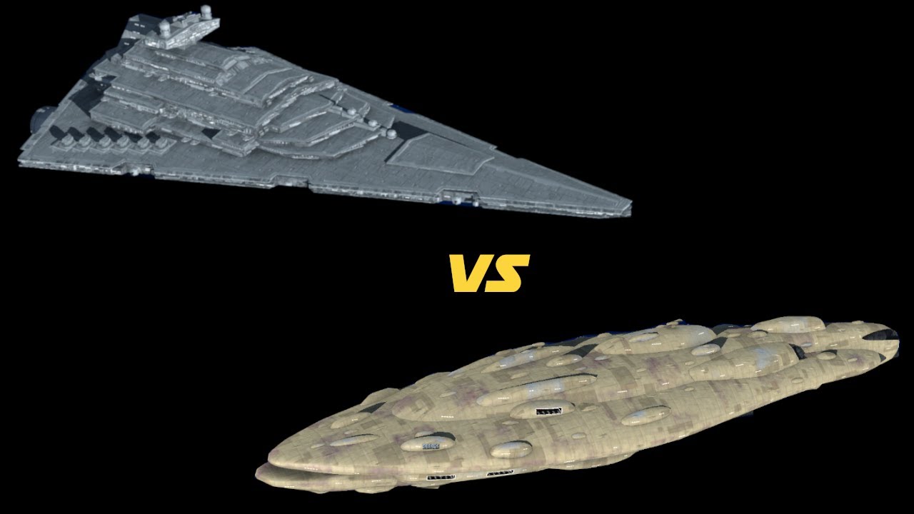 Allegiance Battlecruiser VS Viscount Prototype (Star Wars Empire at War: Thrawn's Revenge)