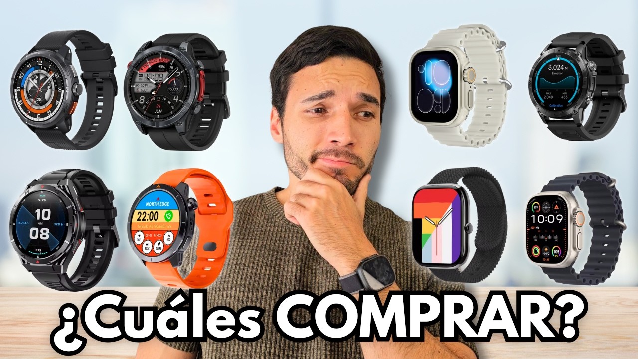 ✅ ¡TOP 10 Mejores Smartwatch Chinos de CALIDAD y BARATOS para COMPRAR!