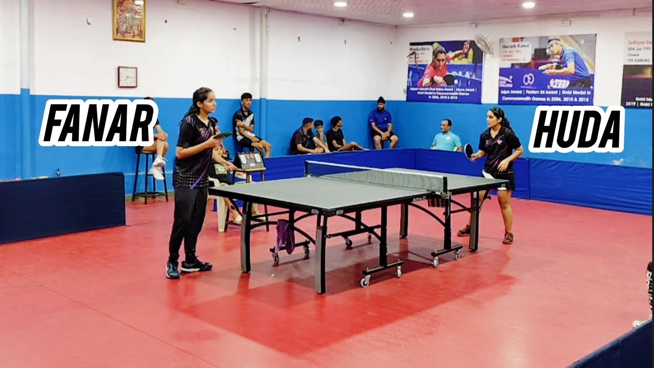 Fanar v/s Huda | Match Highlights | JTTA Champions Trophy 2025 🏆 #tabletennis 