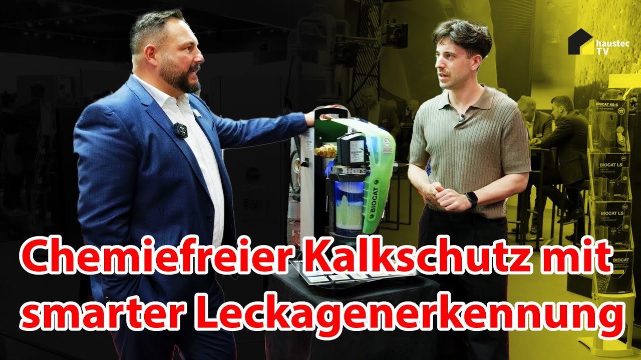 Ifh Intherm Nürnberg | Chemiefreier Kalkschutz von WaterCryst - mit smarten Leckagenschutz