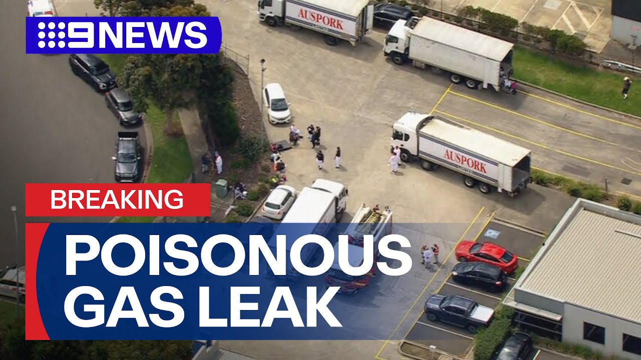 #BREAKING: 14 hospitalised after carbon monoxide leak at Melbourne pork factory | 9 News Australia