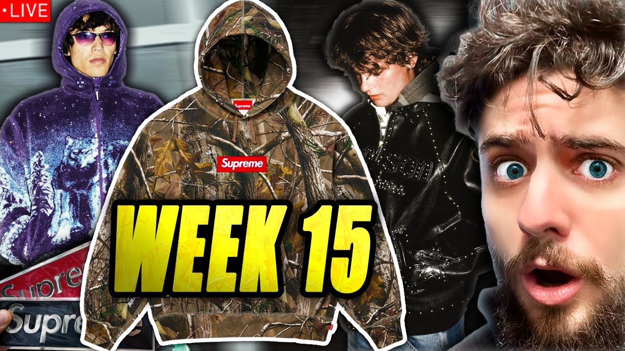 Supreme Week 15 🔴 BOX LOGO HYPE 🔴 HUGE DROP! #LIVECOP