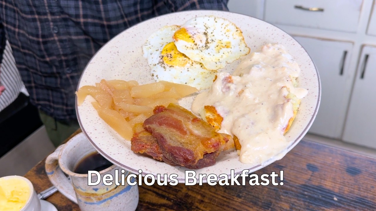 Завтрак из свиной грудинки в Аппалачах