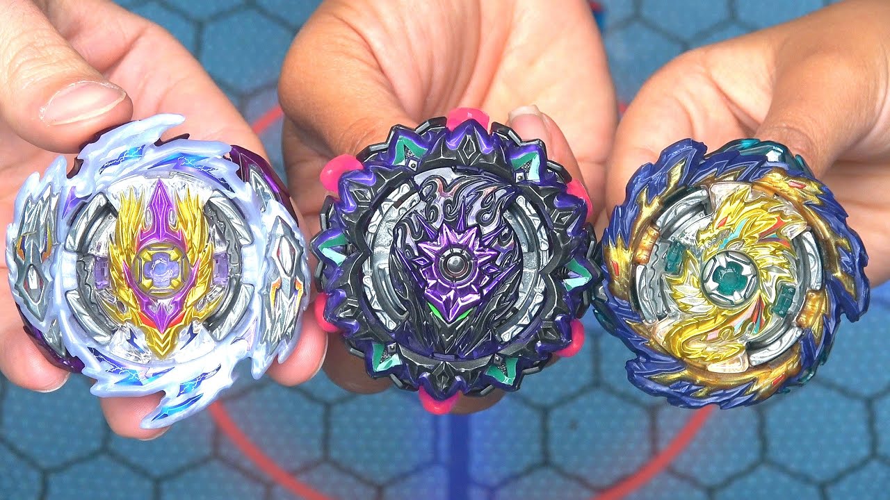 VARIANT LUCIFER vs RAGE LONGINUS vs MIRAGE FAFNIR | LANE vs LUI vs FREE - Beyblade Burst Super King