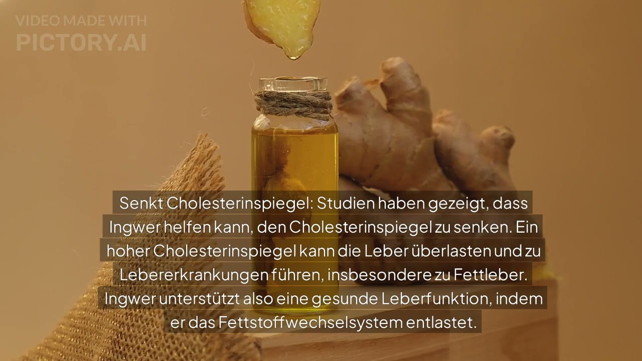 Leber reinigen mit Ingwer