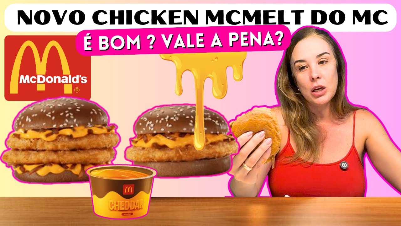 NOVO CHICKEN MC MELT DO MC DONALDS, É BOM ? VALE A PENA? #mcdonalds #mcdonaldsbr #mcdonaldsbrasil