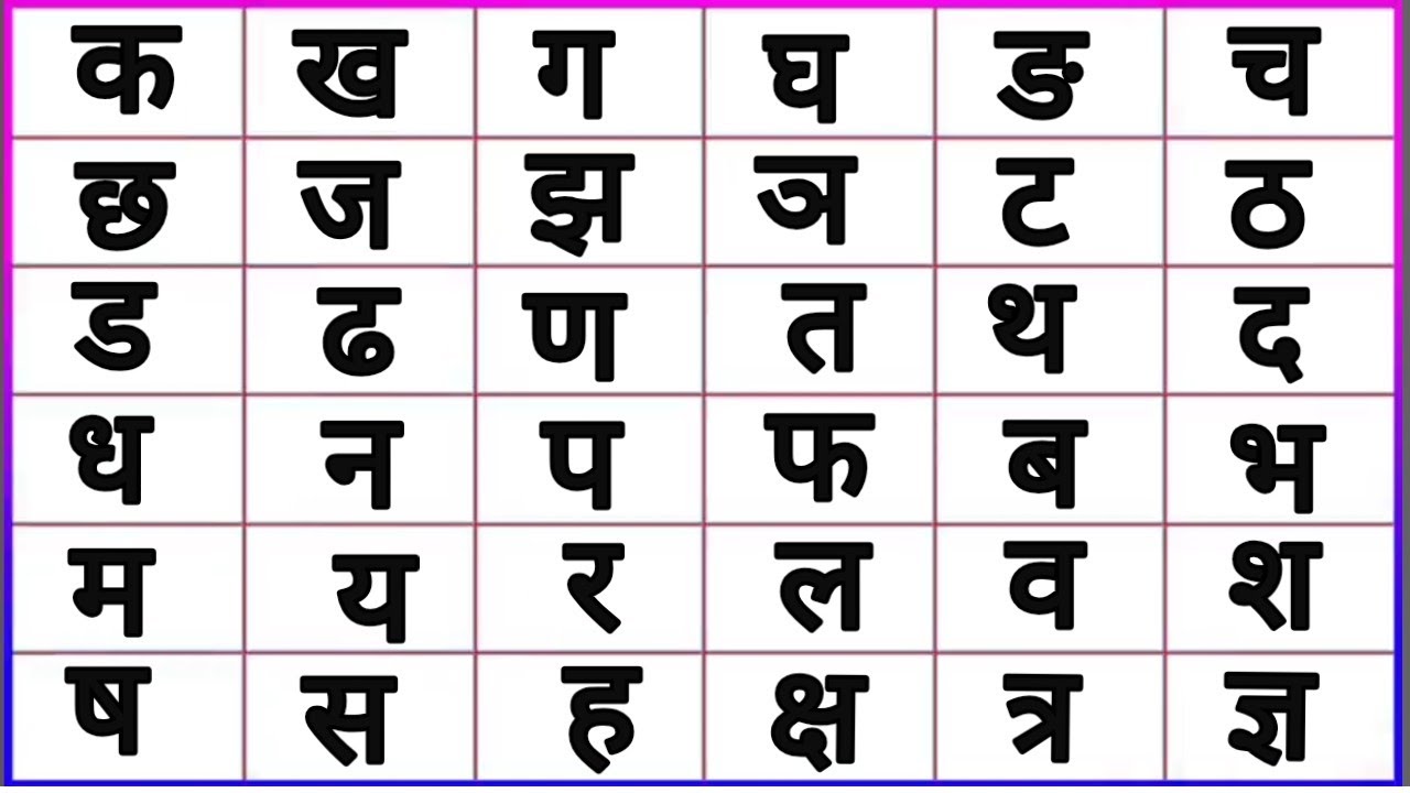 क ख ग | हिंदी वर्णमाला | Hindi Alphabets for Kids | Learn क ख ग
