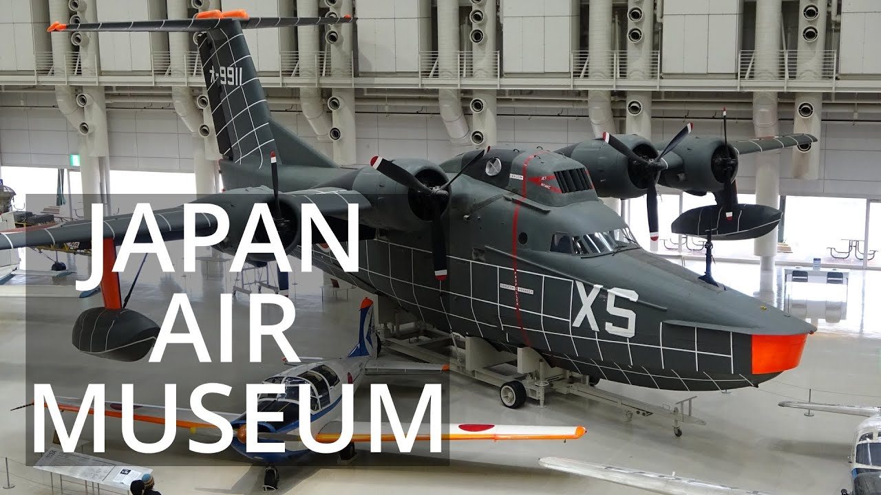 The history of aviation you can see.air museum in Japan