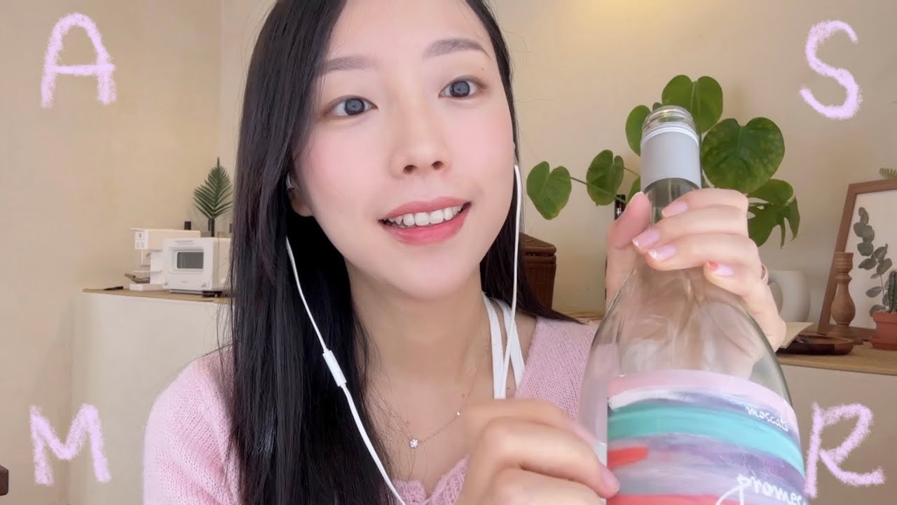 ASMR 저 제주 여행왔어요! 숙소에 있는 물건 탭핑하며 수다 떨어요...💓(tapping,talking)