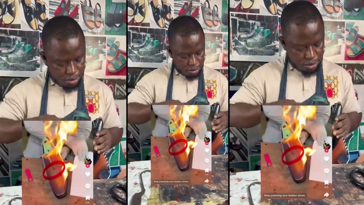 🤣Nigerian shoe makers on TikTok f!ghtş over who’s the best in shoe making 😍🤣