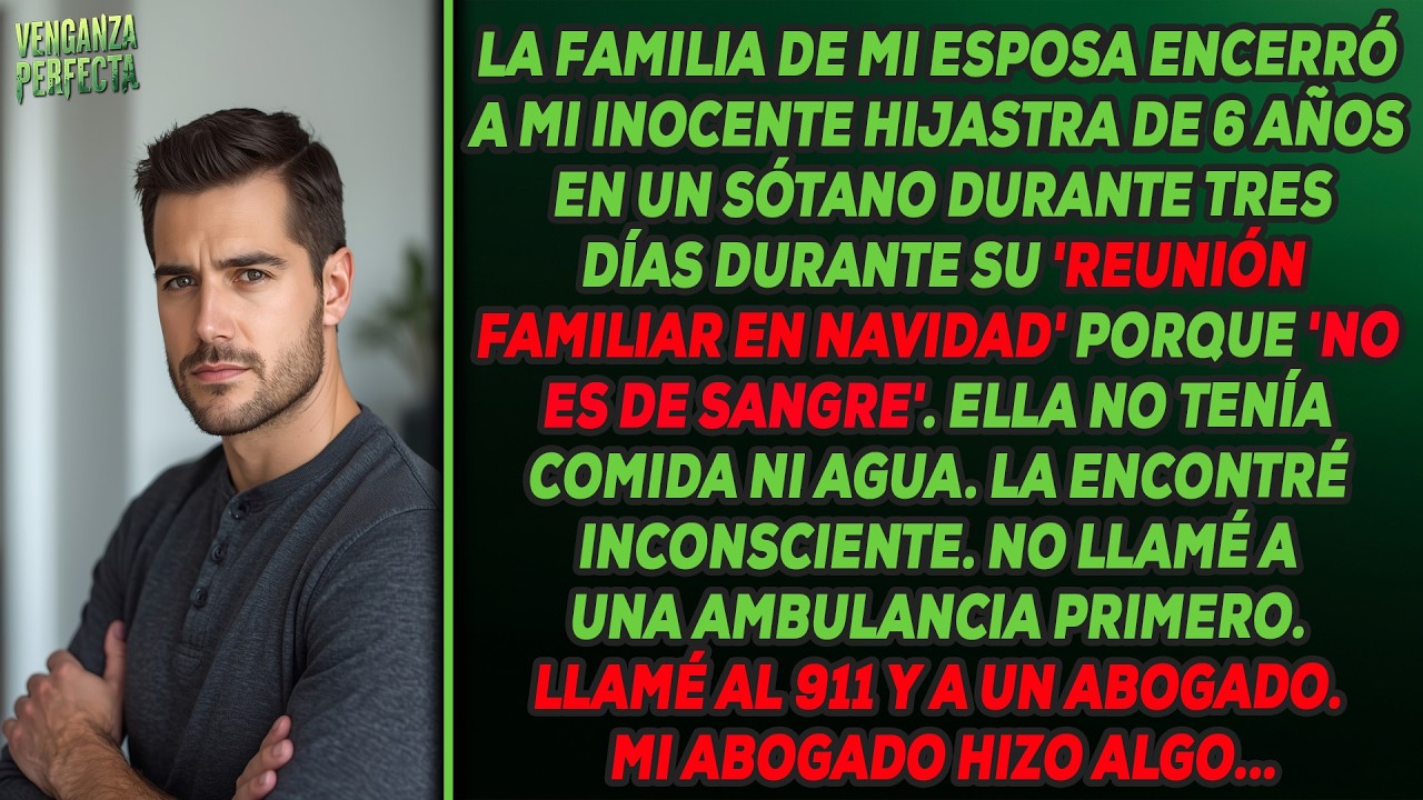 Mis suegros ENCERRARON a mi hijastra de 6 años en un SÓTANO por 3 DÍAS durante la NAVIDAD.