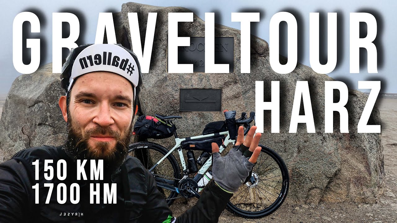 Mit dem Gravelbike von Hannover bis zum Brocken! (150 km / 1700 HM) | Canyon Grizl | Vegandy