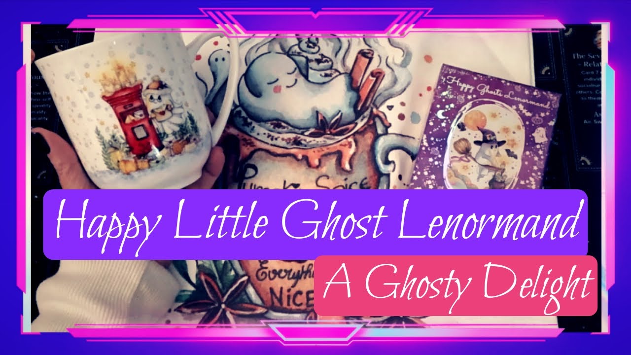 Happy Little Ghost👻 Lenormand Oracle Deck A SPOOKY Surprise!👻