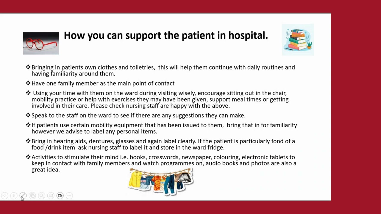 Carer Support - Preparing yourself for Hospital discharge
