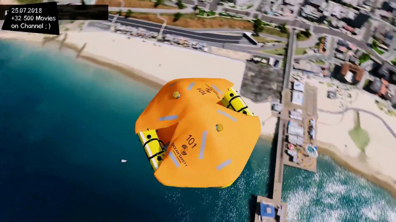 Life Raft Test Drive GTA V _REVIEW