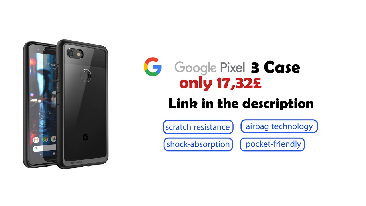 Google Pixel 3 Premium Bumper Case