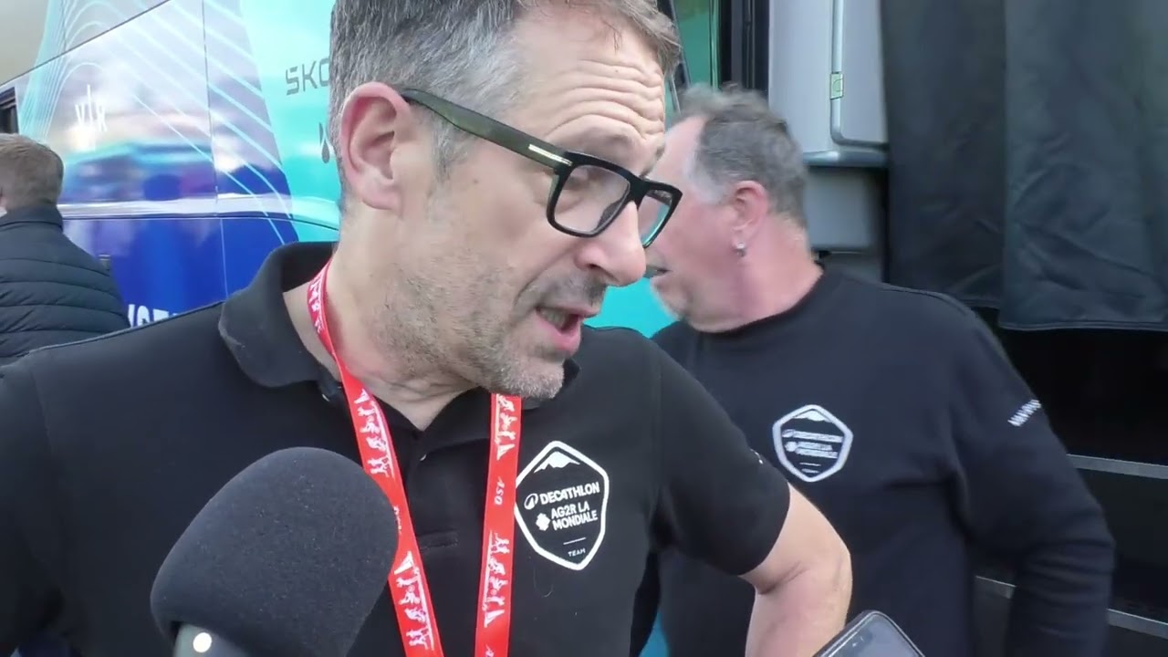 Julien Jurdie - Interview à l'arrivée - Paris-Roubaix 2025