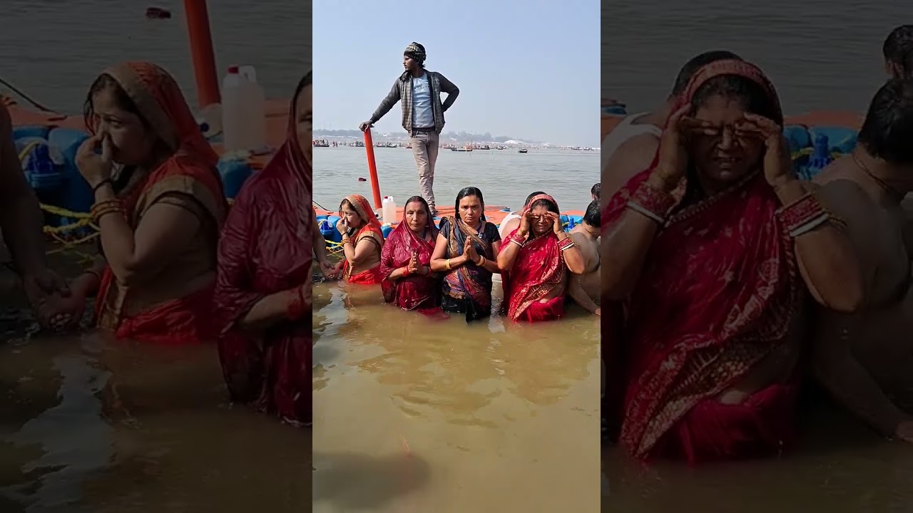 कुम्भ मेला! ये प्रयाग राज है। #kumbh #kumbhmela2025  । #prayagraj #video #trending #shortvideo