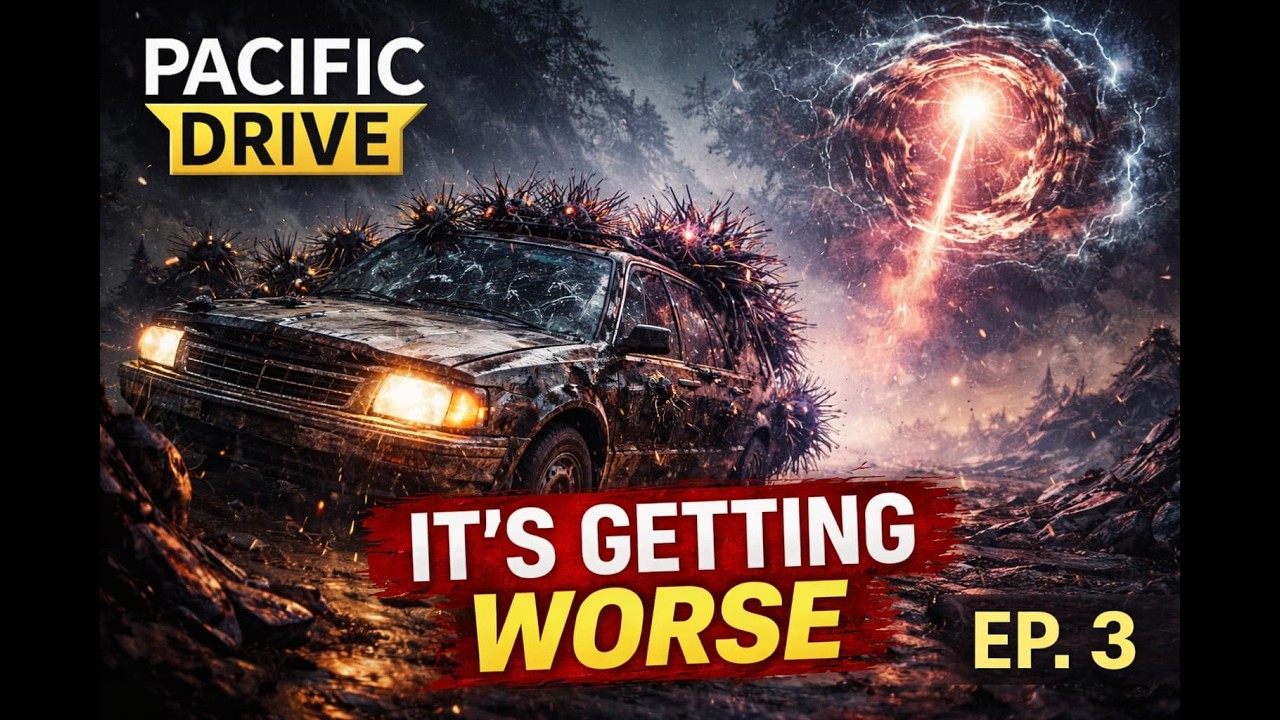 AUTO SE ROZPADÁ, SFÉRA ÚTOČÍ… A JÁ SKÁČU DO ANOMÁLIE | Pacific Drive  Episode 3