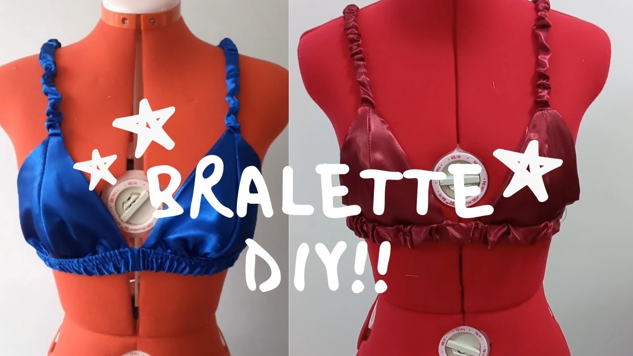 Como hacer un Bralette | Tutorial de Patr&oacute;n