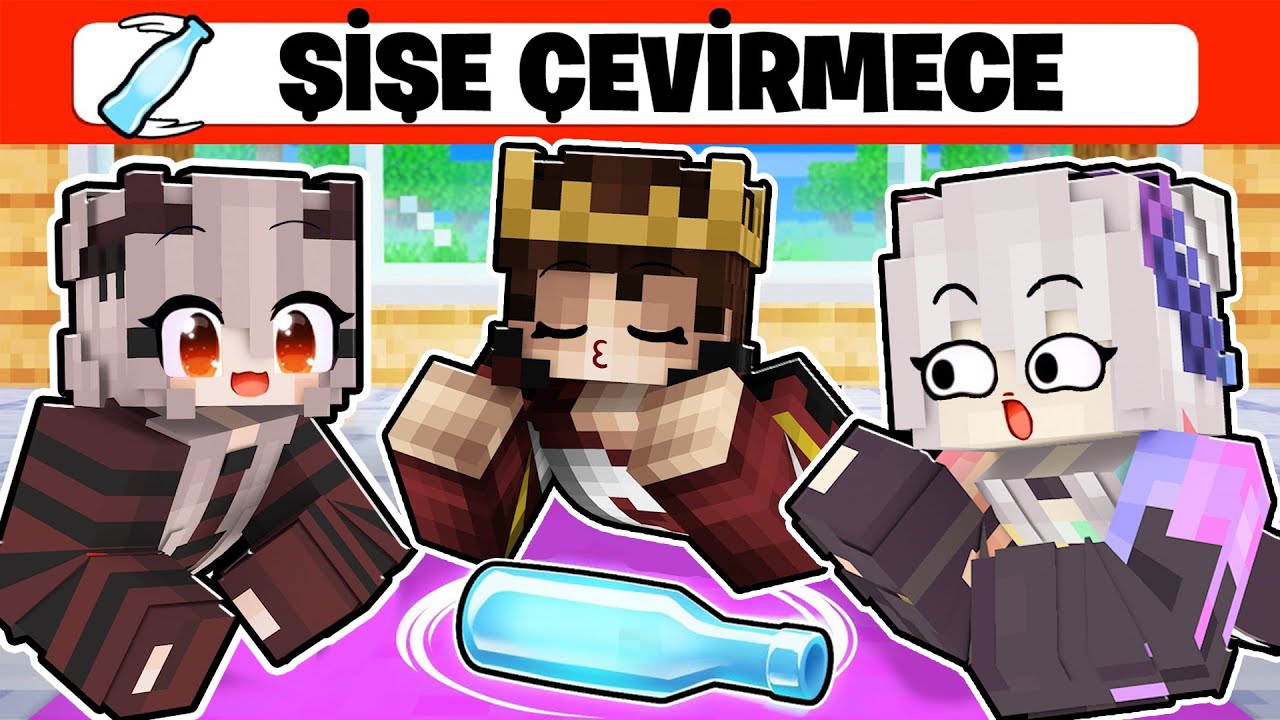 ŞİŞE &Ccedil;EVİRMECE OYNADIK 😱 - Minecraft