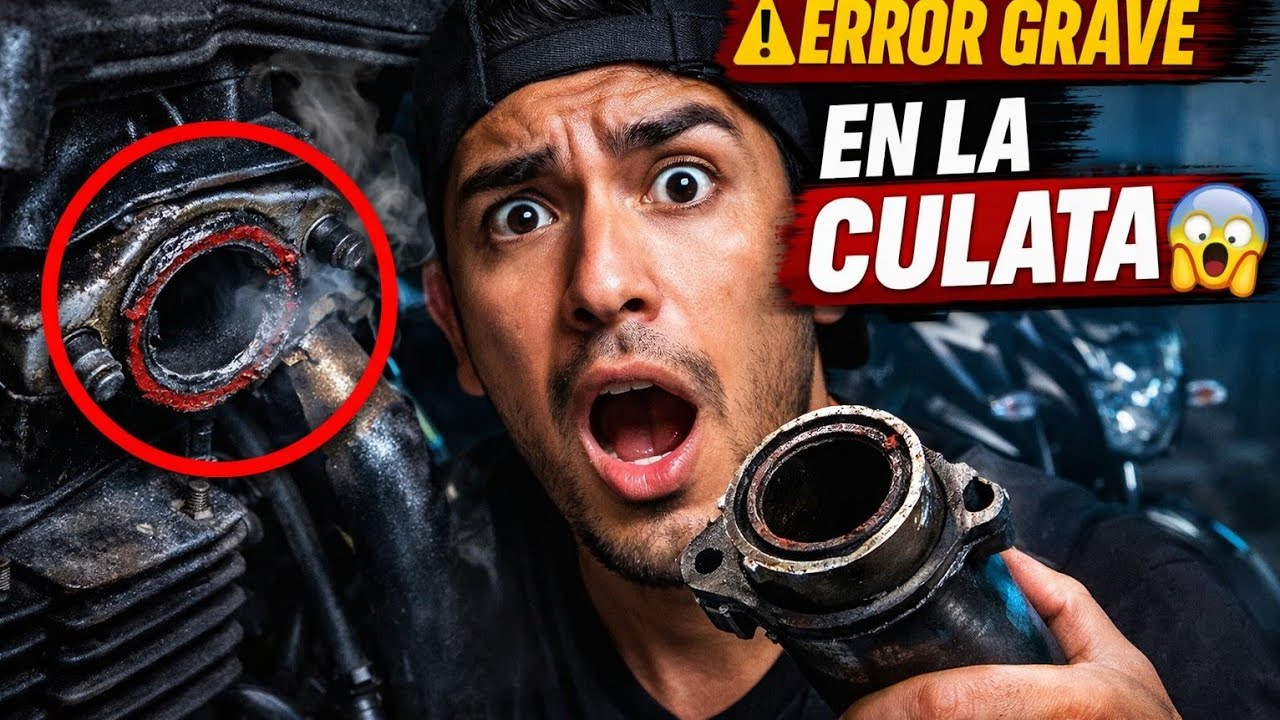 Fuga en el Empaque del Exosto🔥 Tornillos Malos + Fuga Solucionada