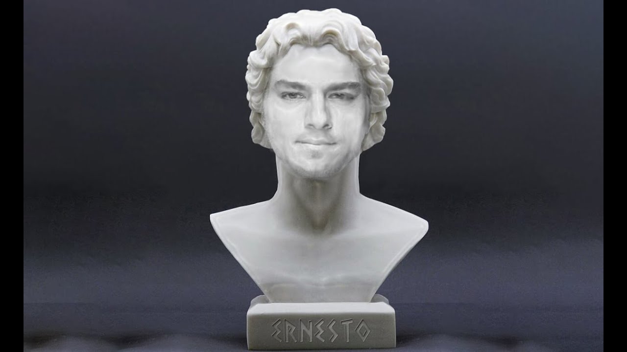 Photoshop: Effetto busto di marmo - Tutorial 307  Italiano