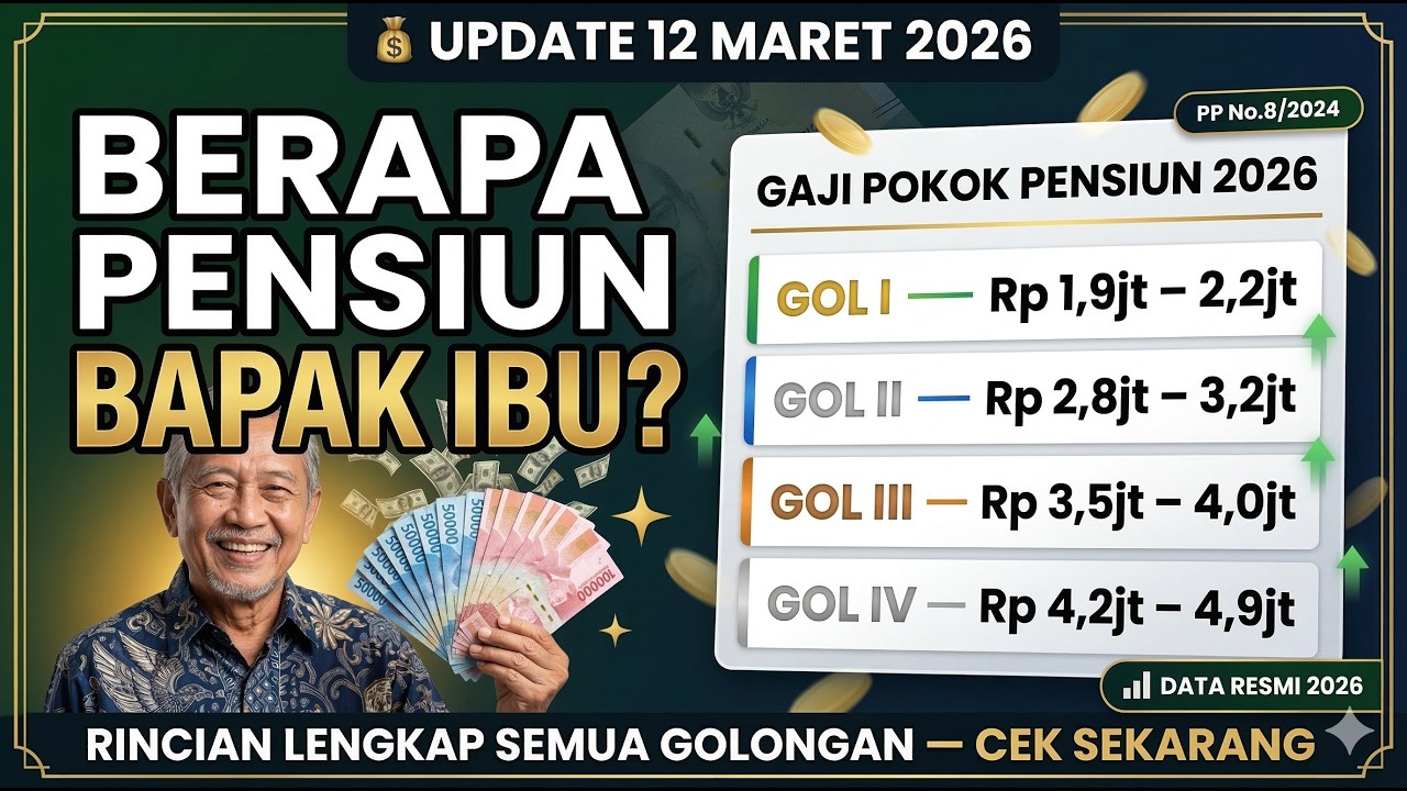 🔴 WAJIB PAHAM! PP No.8/2024 Pengganti PP 18/2019 – Apa yang Berubah untuk Pensiunan ASN 2026?
