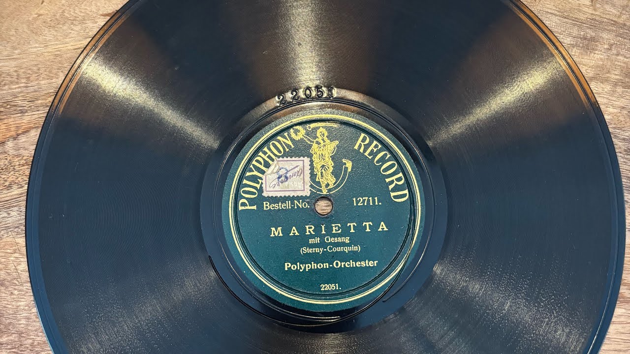 Marietta (mit  gesang / Sterny-Courquin) Polyphon Orchester / 1921.