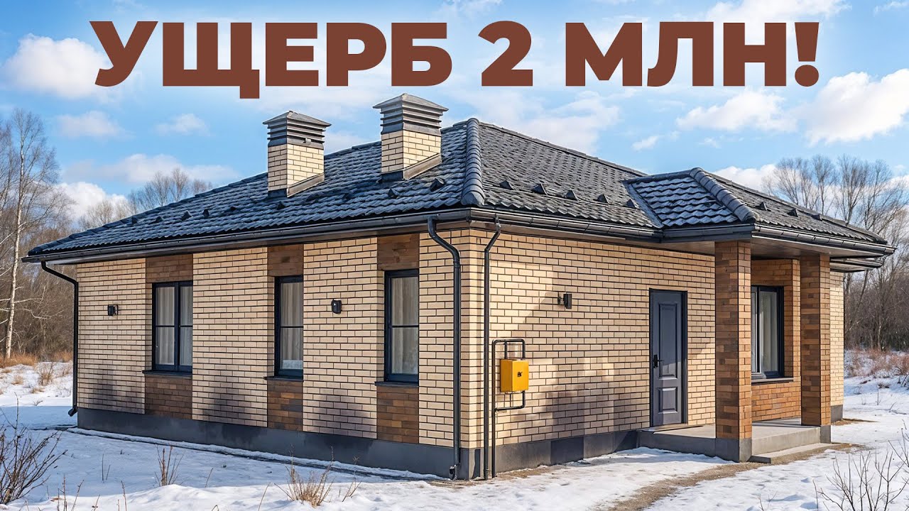 ОШИБКА, которая может стоить ДОРОГО! Промок весь фундамент и утеплитель