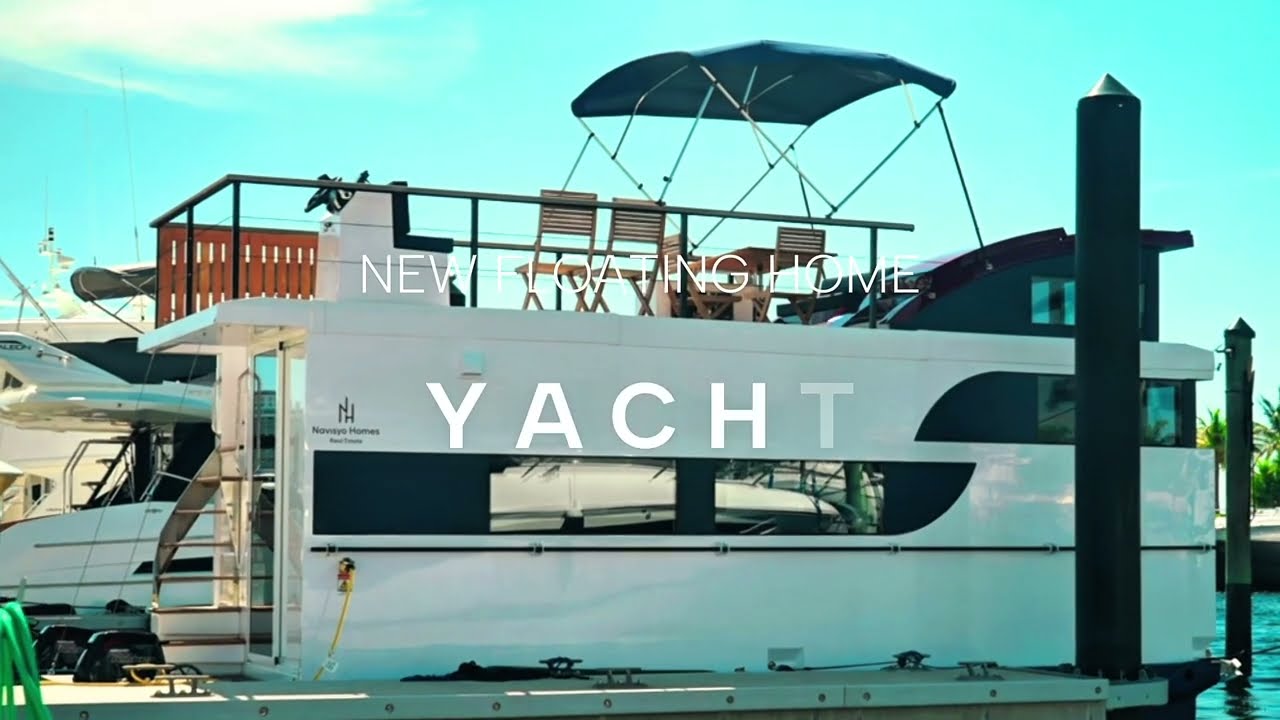 Yacht | Nueva Casa Flotante de Lujo / New Luxury Floating House