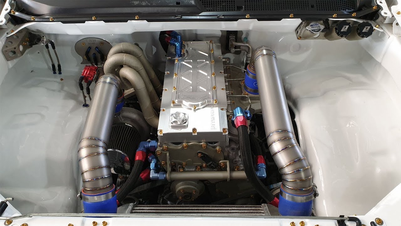 ที่สุดของห้องเครื่อง D-max 4jk ฝาวาล์ว Billet อินเตอร์ V-MOUNT : รถซิ่งไทยแลนด์