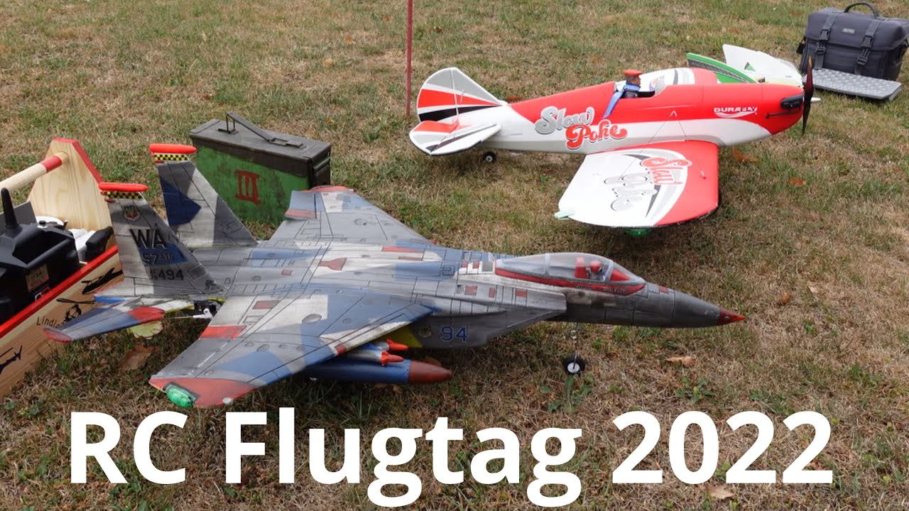 RC Modellflugtag 20.08.2022 mit verschiedenen RC Flugmodellen