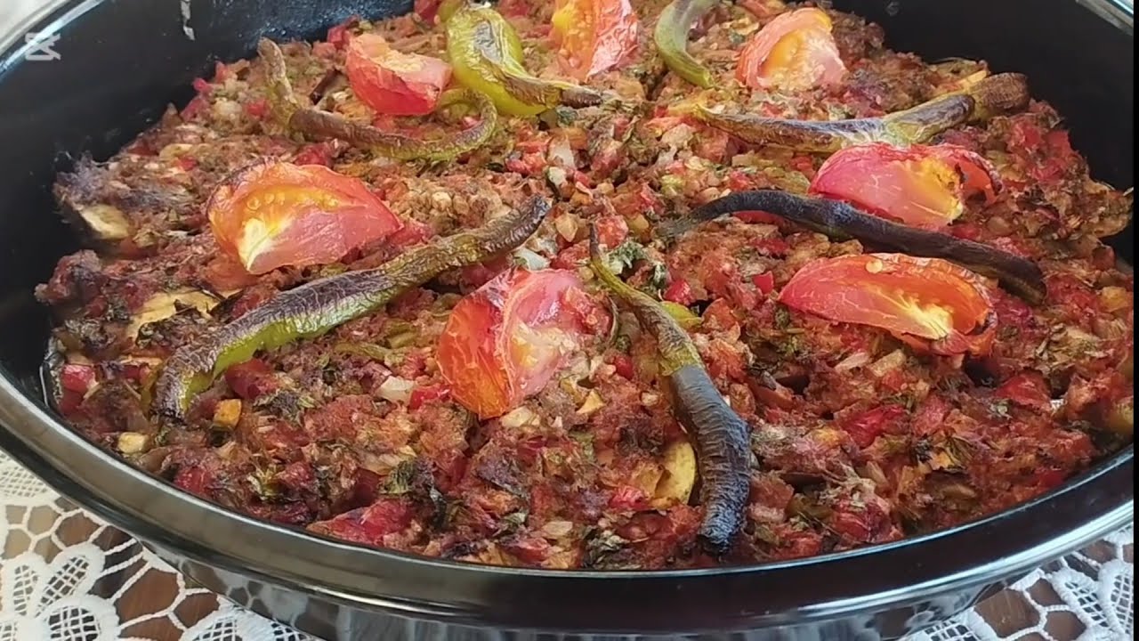 KİLİS'İN MEŞHUR PATLICAN TAVA TARİFİ👌 🍆🍅🧅🧄🌶😋💯