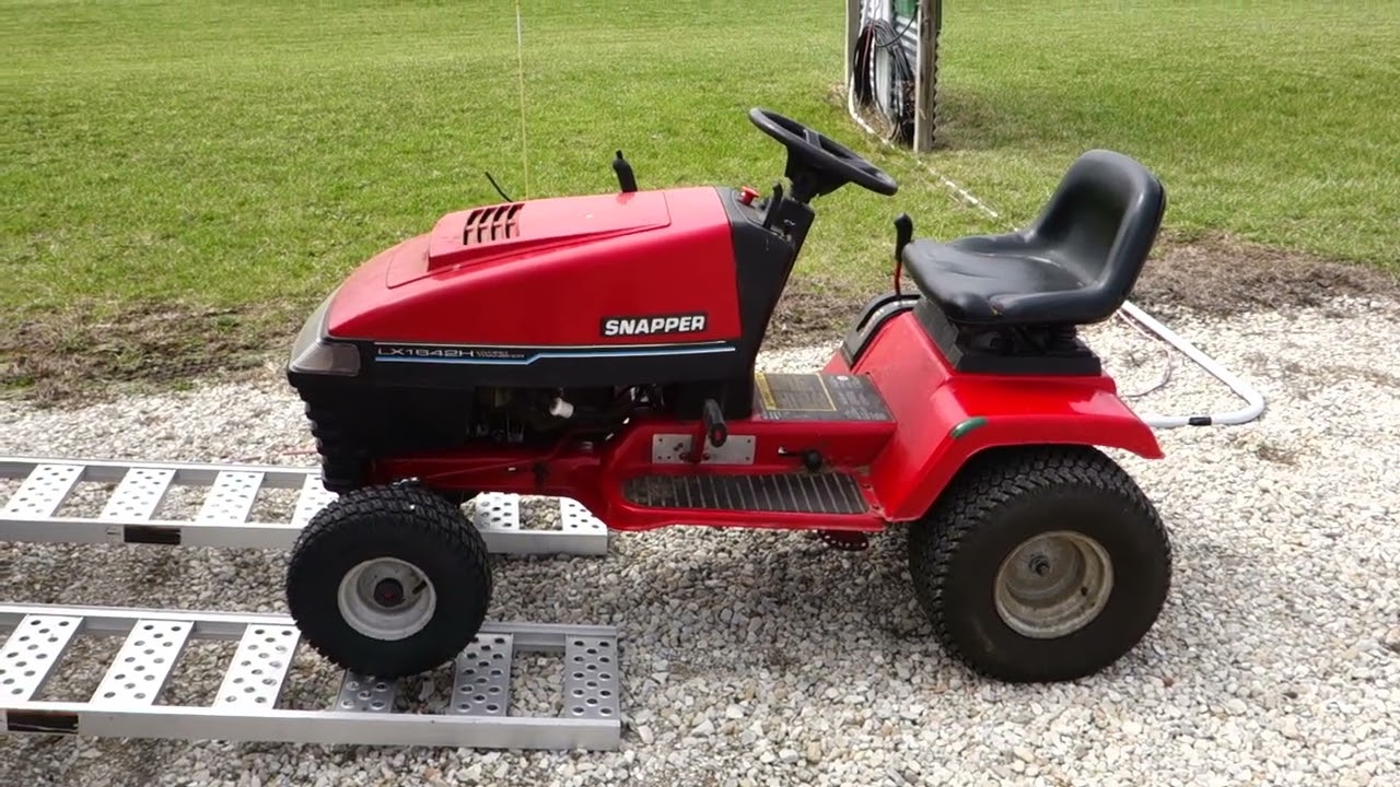 1997 Snapper LT1642 working after Tuff-Torq K55 rebuild -- Two Thumbs Up for Timberturf Power Equip.