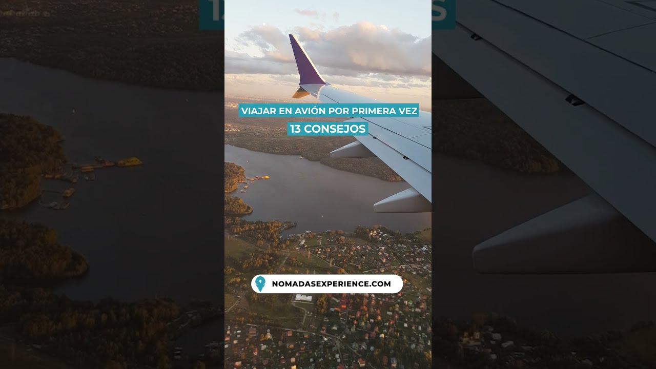VIAJAR en AVI&Oacute;N por PRIMERA VEZ - 13 CONSEJOS ✈️