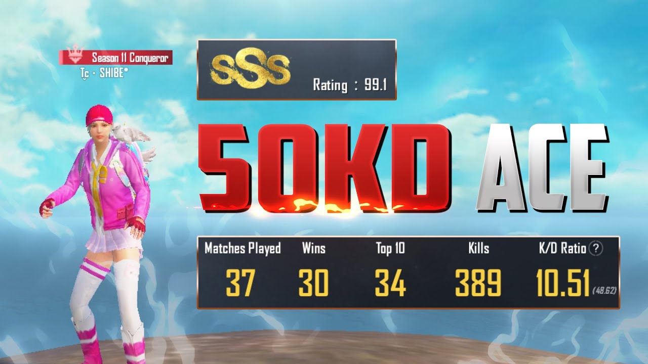 Better than Hackers | How I got 50KD Ace in 37 Games | PUBG MOBILE