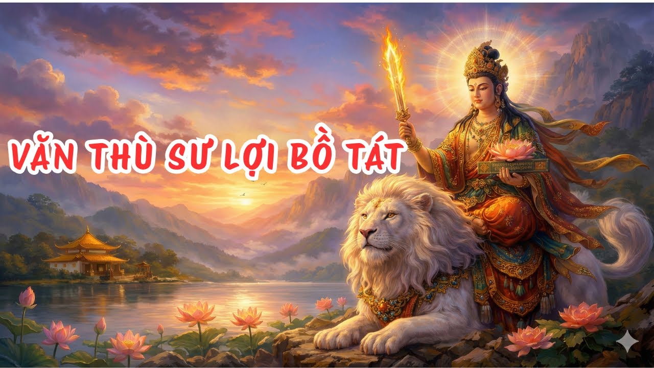 SỰ TÍCH VĂN THÙ SƯ LỢI BỒ TÁT | LƯỠI KIẾM TRÍ TUỆ & CON ĐƯỜNG TỈNH THỨC