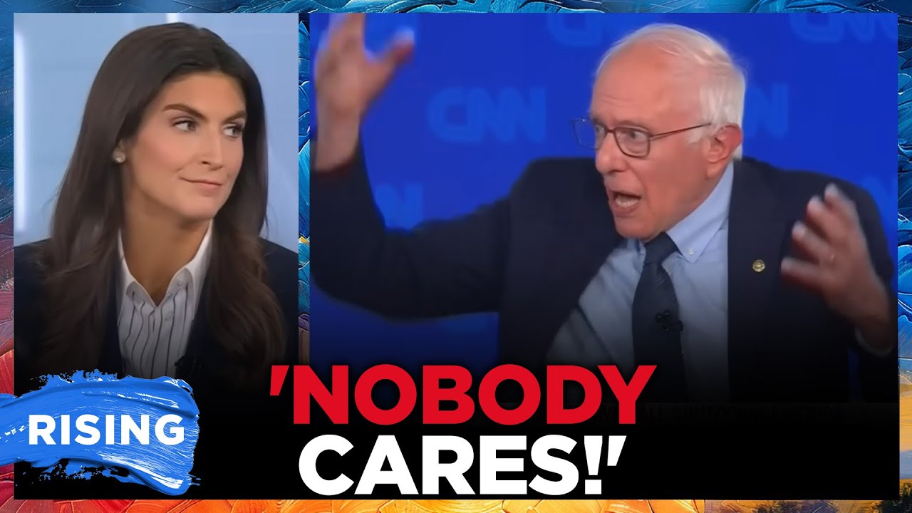 Берни Сандерс в ярости от вопроса о праймериз AOC-Шумер на CNN | RISING
