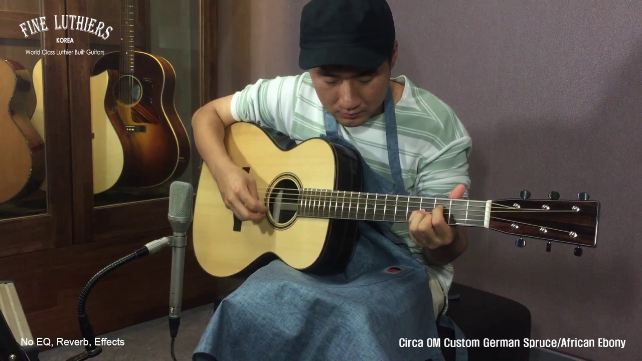 New 2017 Circa OM custom Clip#2 - Played by David Chun