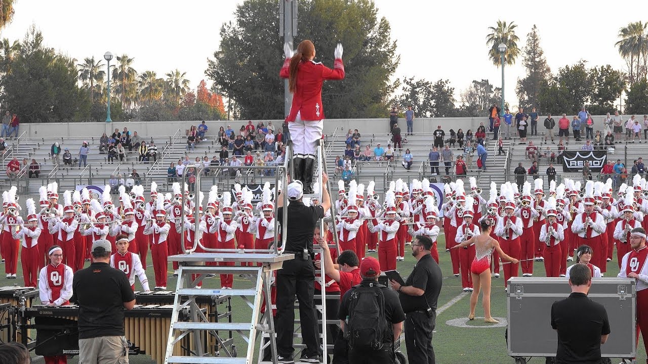 The Pride of Oklahoma Marching Band ー 2018 Pasadena Bandfest