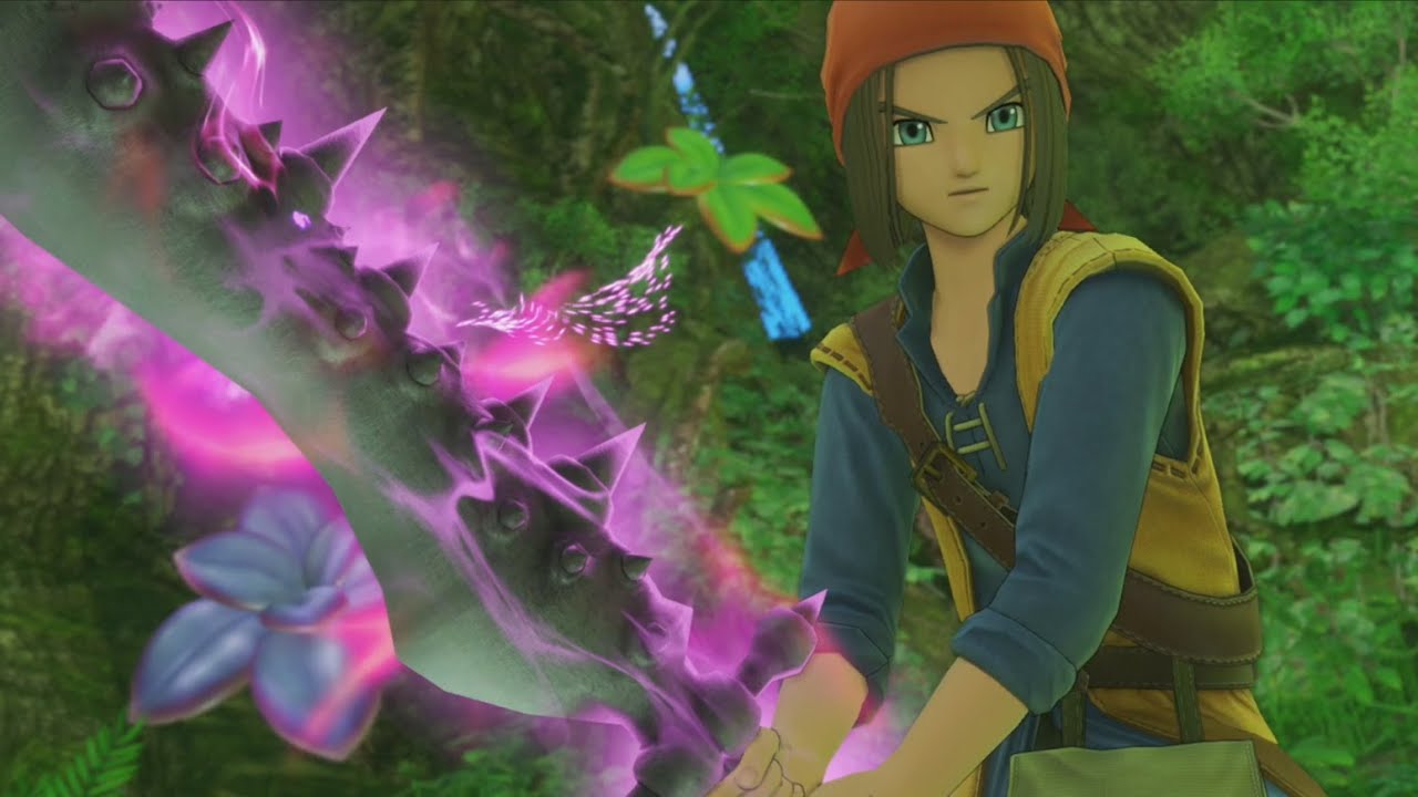 Dragon Quest XI: NPCs vs Jasper at Yggdrasil