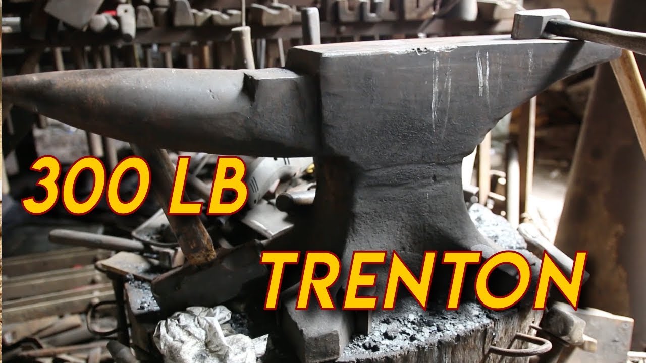 Tough Old Blacksmith Shows His Anvils