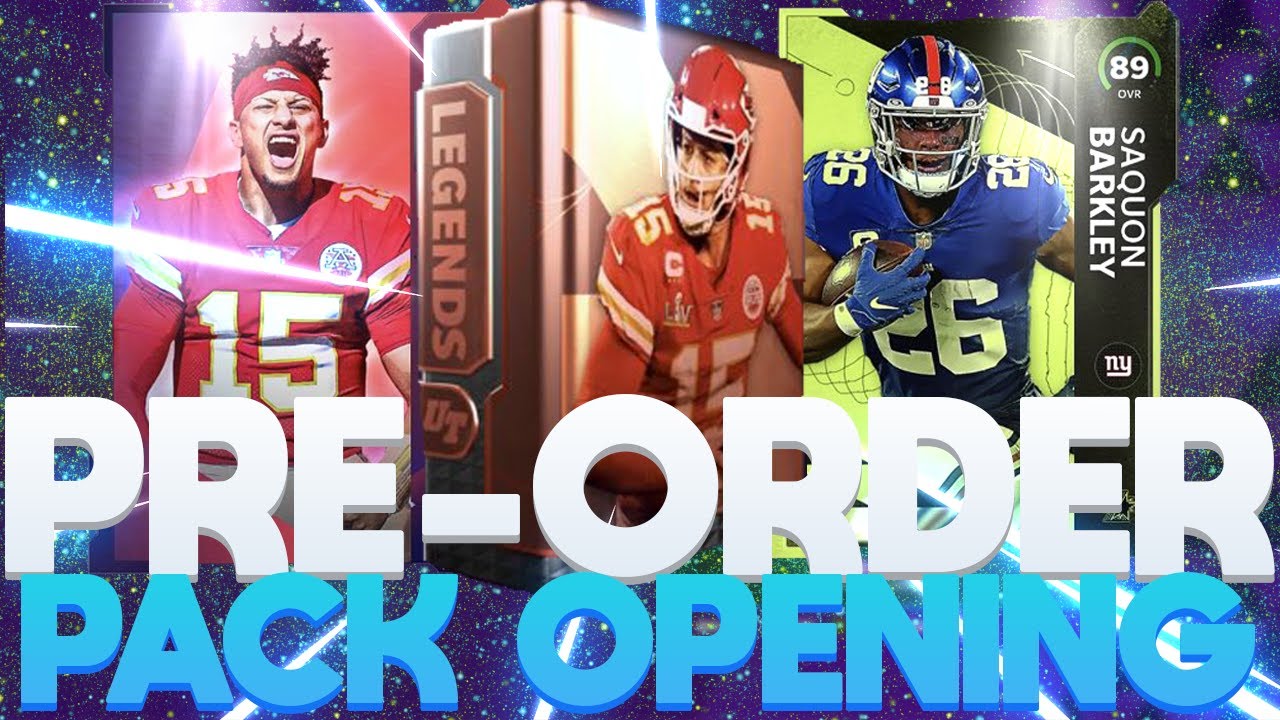 PRE-ORDER BONUSES PACK OPENING *ELITES PULLED* IN MADDEN 22 ULTIMATE TEAM!